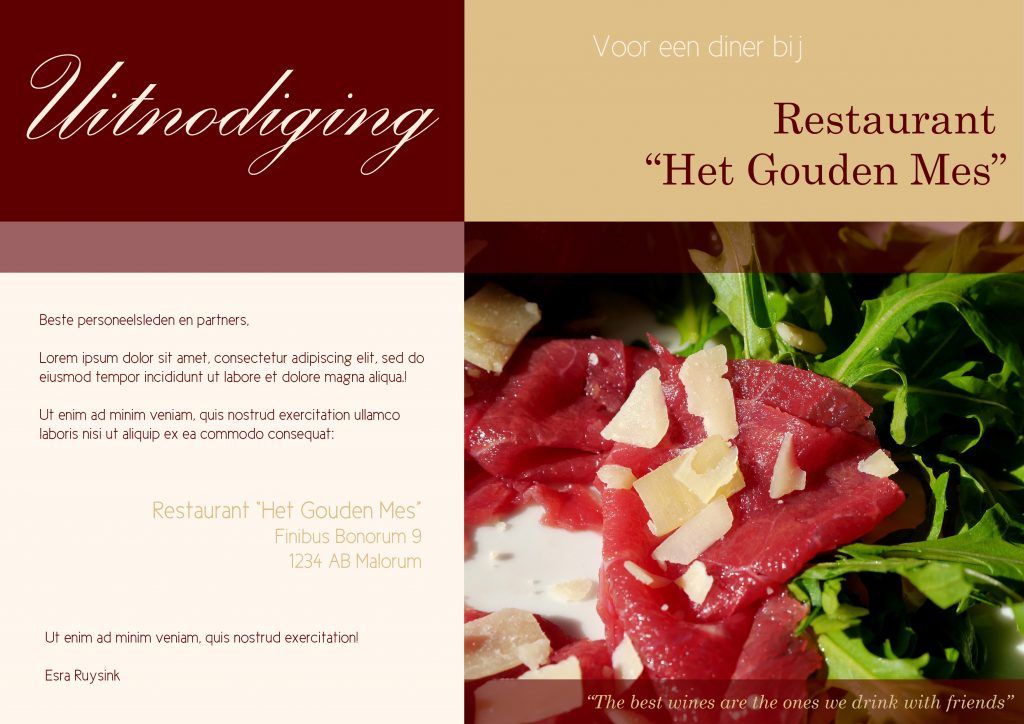 uitnodiging-restaurant